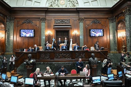Sesión especial en la Legislatura