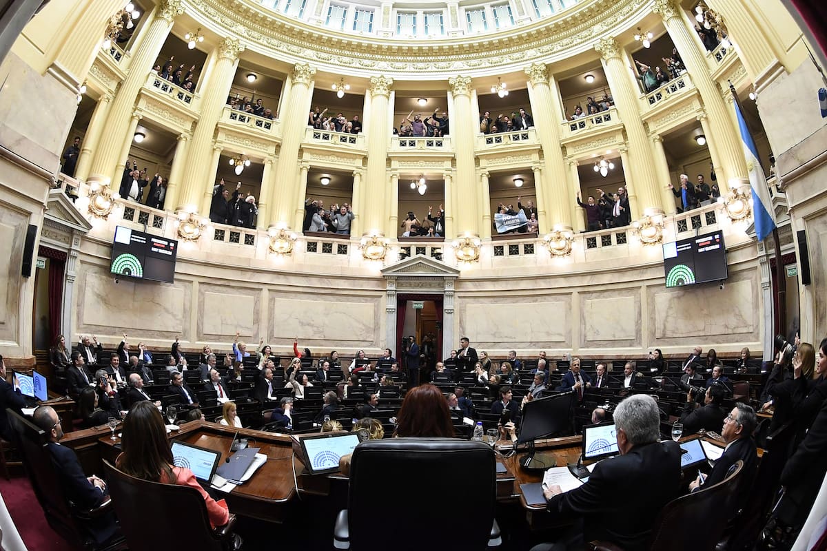 Sesión Pública Especial del Senado de la Nación, el 28 de septiembre de 2023, en Buenos Aires; Argentina. (Fotos: Luciano Ingaramo /Comunicación Senado)