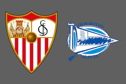 Sevilla y Alavés disputaron uno de los encuentros de la jornada del fútbol español
