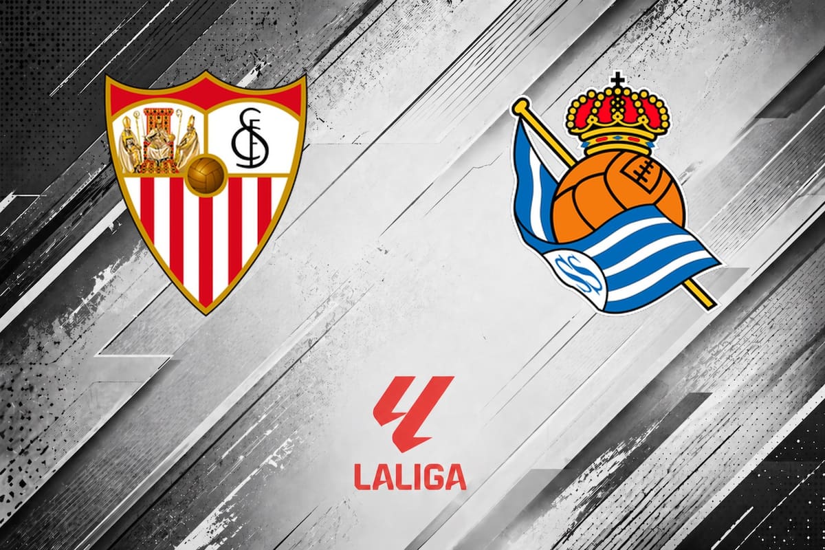 Sevilla y Real Sociedad disputaron uno de los encuentros de la jornada del fútbol español