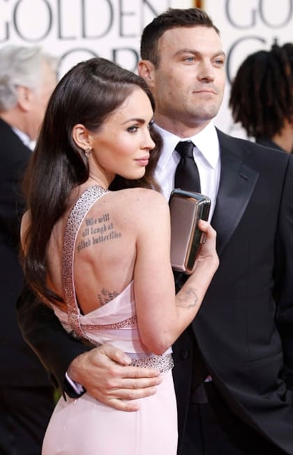 Megan Fox y Brian Austin Green compartieron durante su relación varias alfombras rojas