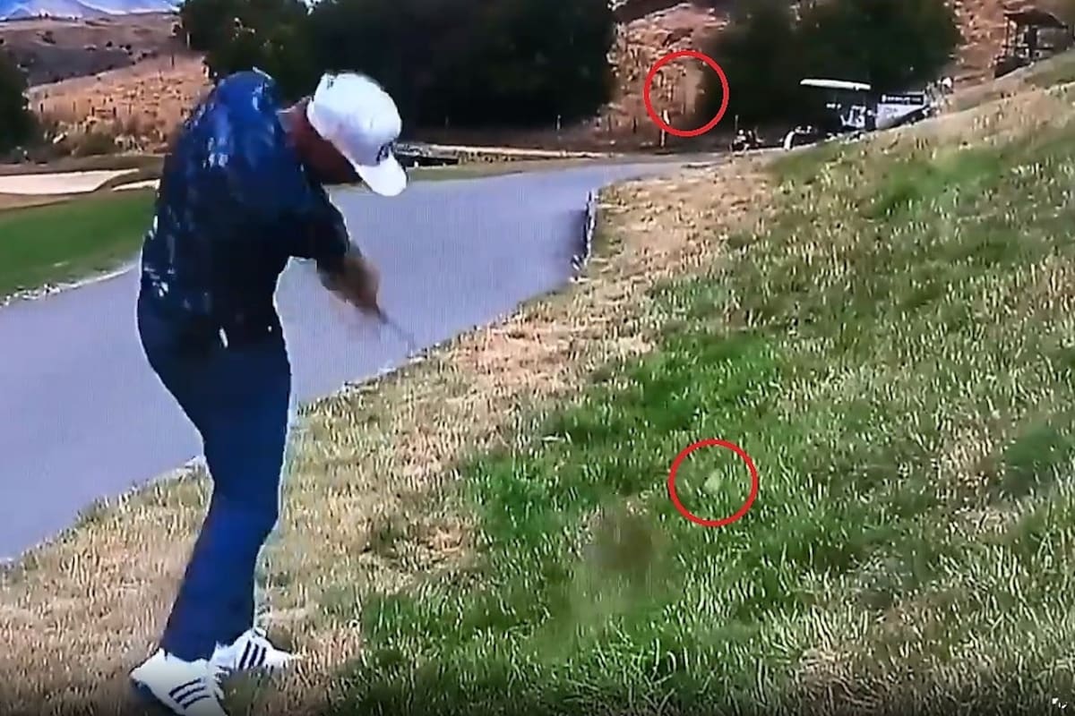 Shae Wools-Cobb y un tiro que provocó una ilusión óptica en el Abierto de Nueva Zelanda