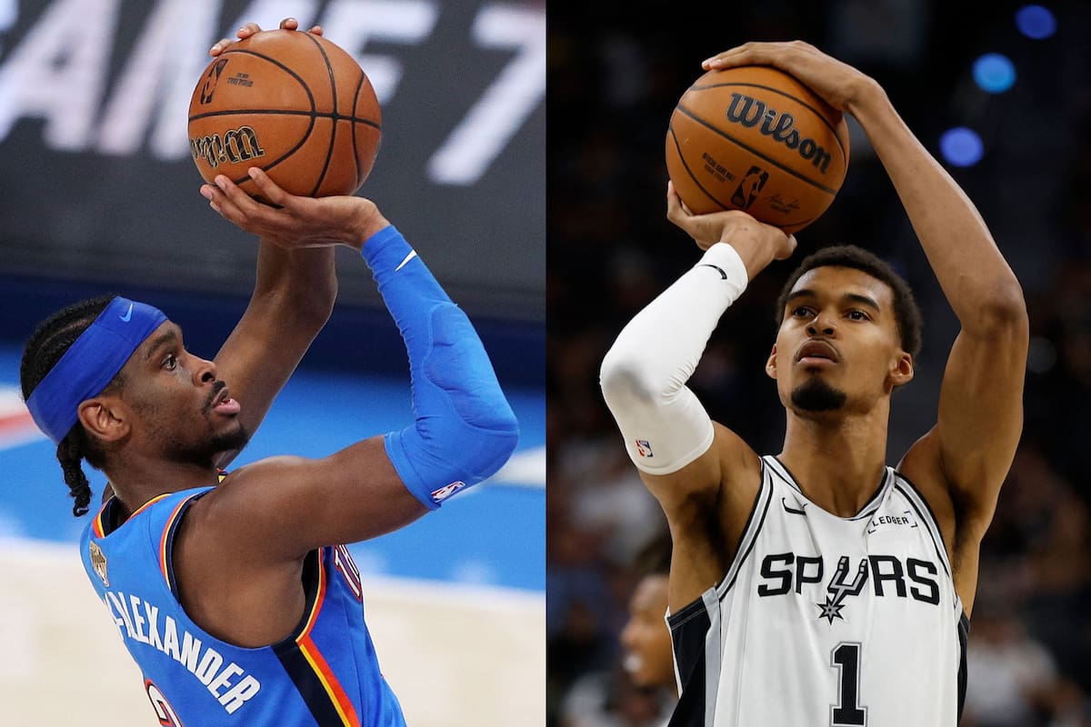 Shai Gilgeous-Alexander y Víctor Wembanyama se enfrentarán en Navidad
