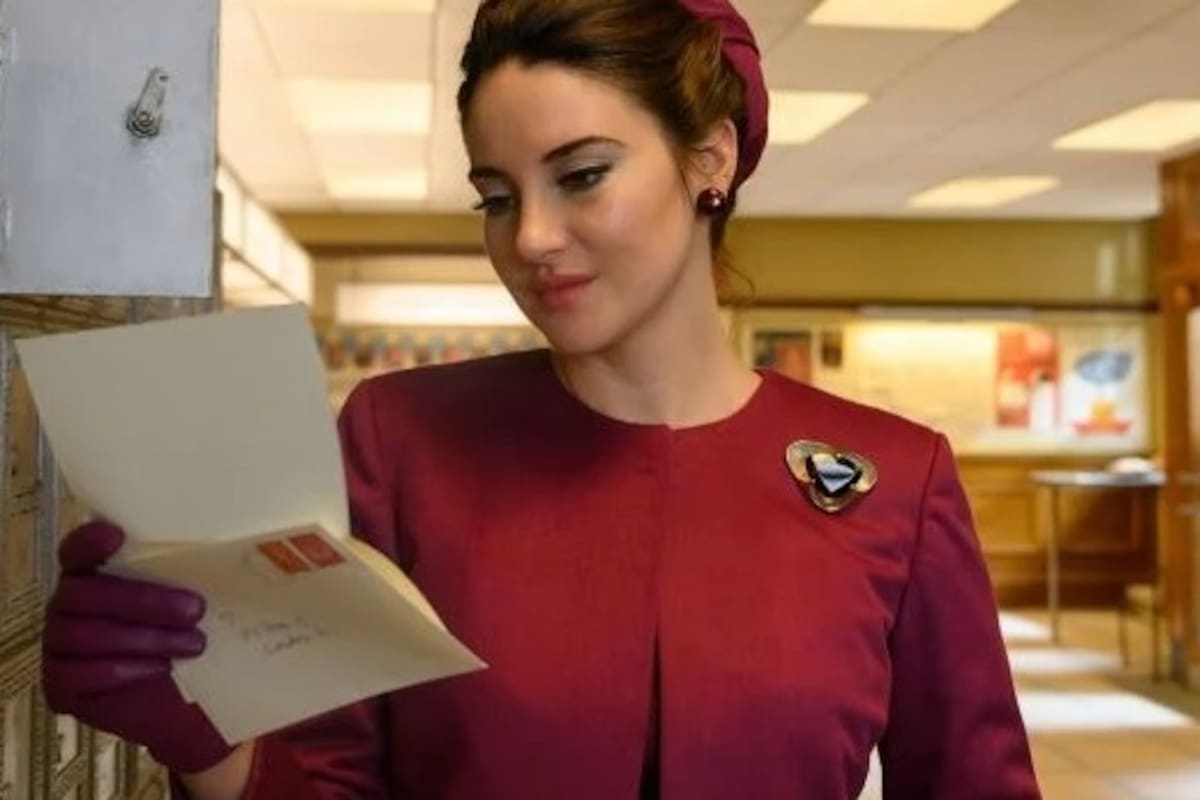 Shailene Woodley en La última carta de amor, flamante estreno de Netflix y uno de los films más vistos de la plataforma en la Argentina