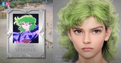 Shaina de Ophiuchus de "Los Caballeros del Zodiaco" con IA
(Foto: Passion Dimension)