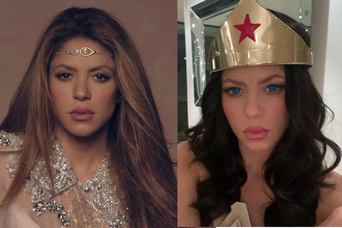 Shakira deslumbró en el Internet con múltiples atuendos en la última temporada de Halloween