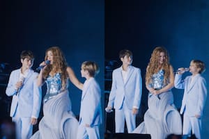 Los hijos de Shakira cantaron en su segundo show en Buenos Aires y emocionaron a todos
