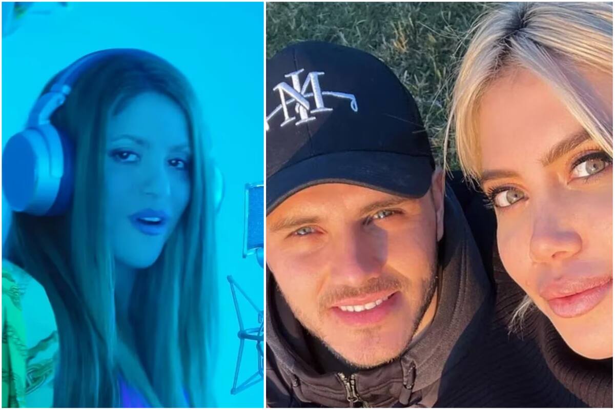 Shakira sacó su nueva tema y Wanda Nara salió a bancarla y le dejó un mensaje a Icardi (Foto: Captura de video / Instagram)