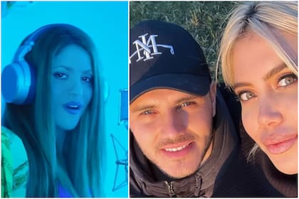 Shakira sacó su nueva tema y Wanda Nara salió a bancarla y le dejó un mensaje a Icardi (Foto: Captura de video / Instagram)