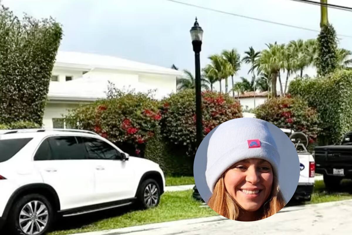 Shakira se mudó a Miami a inicios de abril, pero su mansión presentaba un caos inesperado