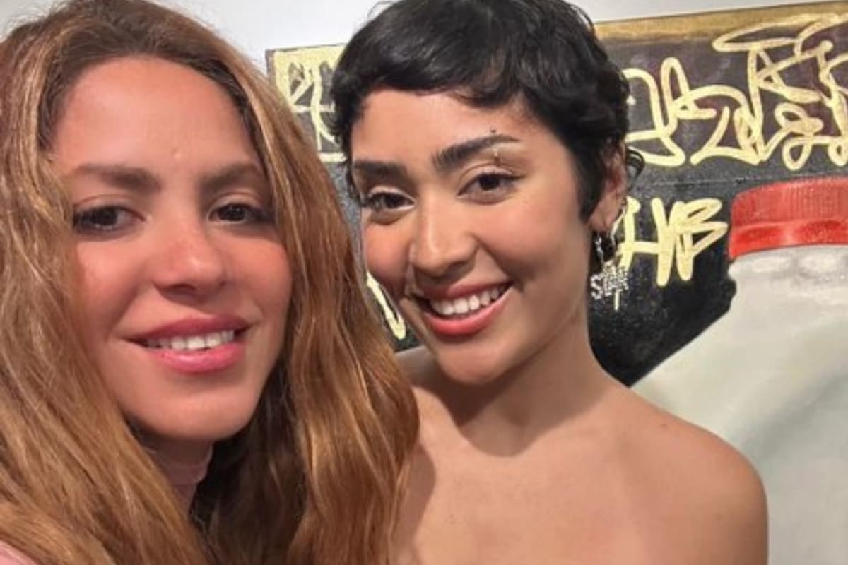 Shakira sorprendió al mostrarse con su sobrina, Isabella (Foto Instagram @Shakira)