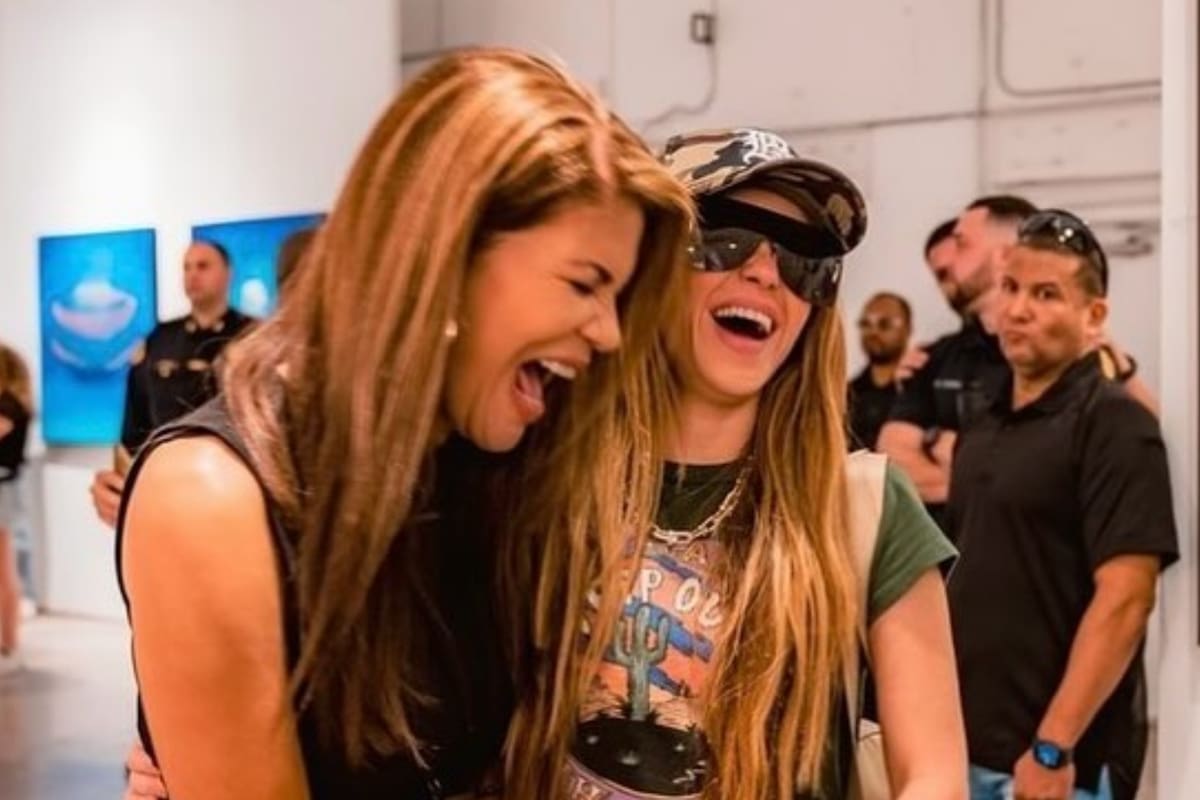 Shakira visitó la feria de arte, Art Basel en Miami