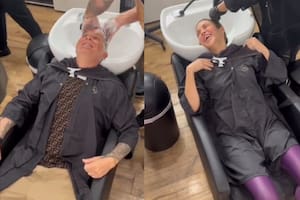Shakira y Alejandro Sanz compartieron una tarde de peluquería