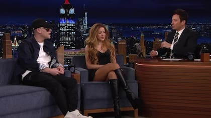 Shakira y Bizarrap estuvieron en el show de Jimmy Fallon