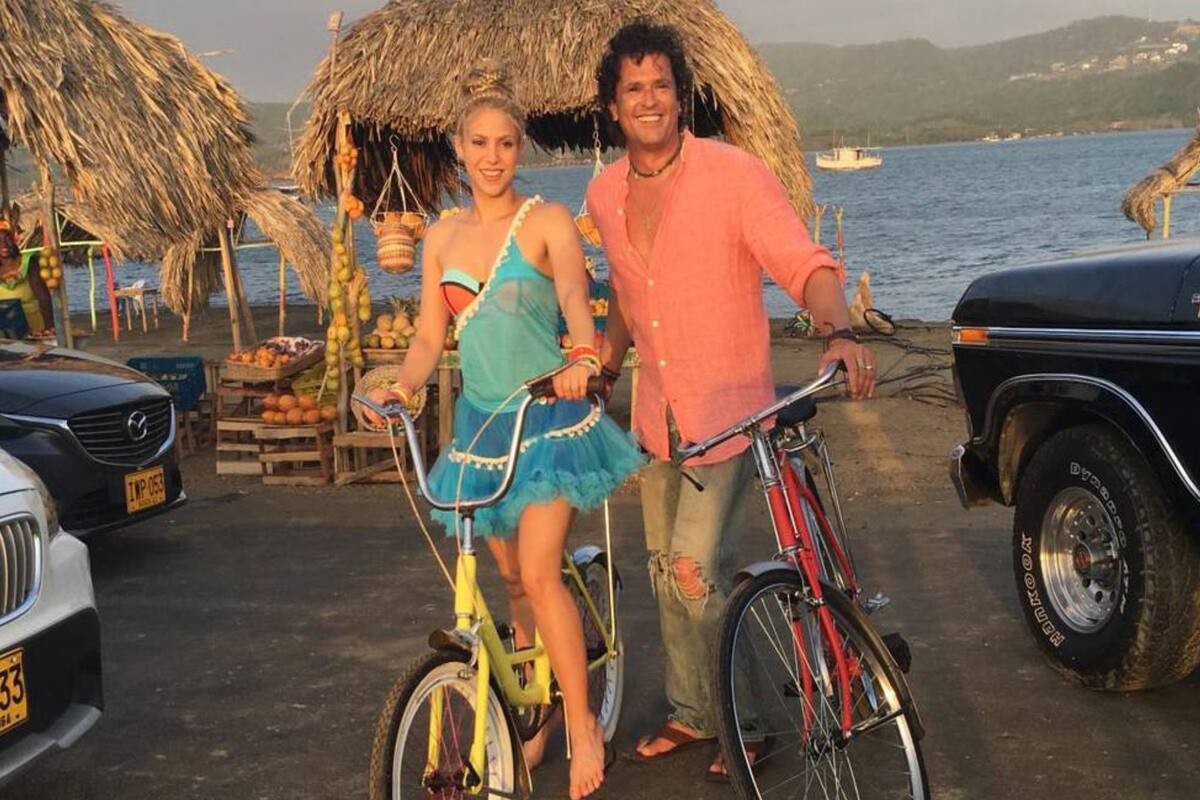 Shakira y Carlos Vives.