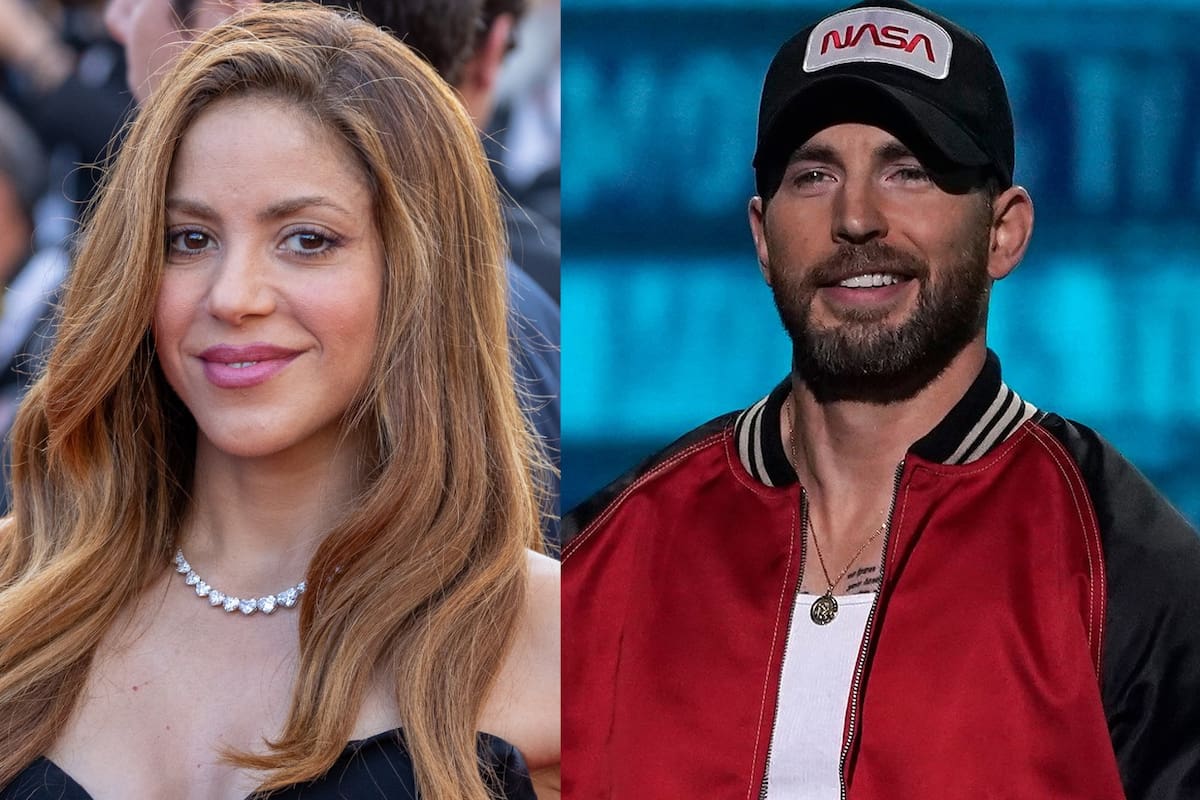 Shakira y Chris Evans son la nueva ilusión de los fans tras la separación de la cantante y Gerard Piqué