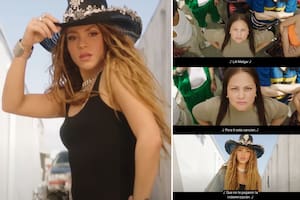 Shakira y un mensaje especial para Piqué, de la mano de la niñera de sus hijos