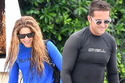Shakira, ya instalada en Miami y con una indisimulable sonrisa