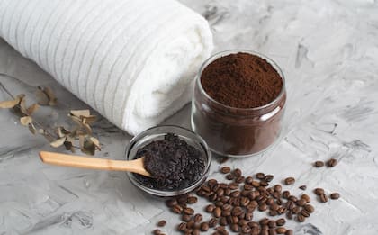 Shampoo natural con café molido