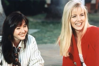 Shannen Doherty y Jennie Garth, amigas y rivales