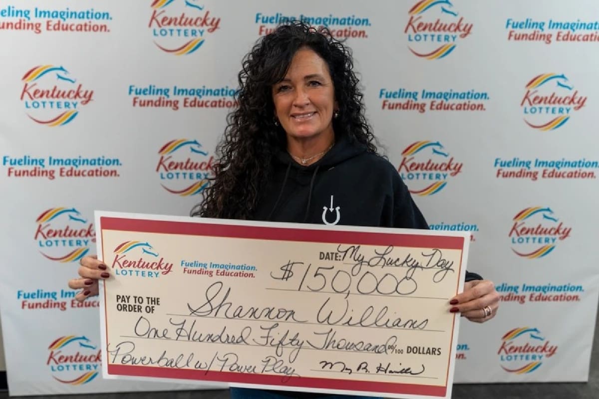 Shannon Williams ganó US$150.000 en Powerball al recordar a su padre