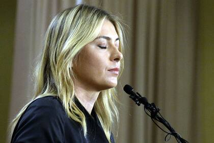 Sharapova intentará una reducción en la sanción que le fue impuesta por doping