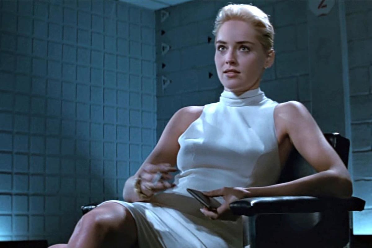 sharon stone en bajos instintos