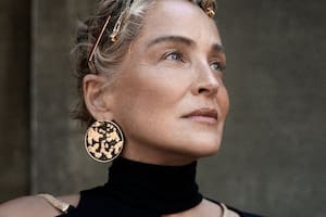 Sharon Stone se anima a mostrar su parte más vulnerable: las pinturas inspiradas en su derrame cerebral