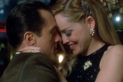 Sharon Stone y Robert De Niro en Casino