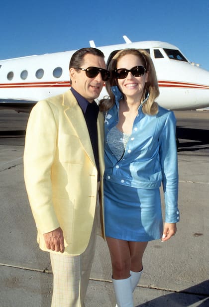 Sharon Stone y Robert De Niro en la película Casino