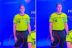 El descargo del árbitro acusado de hacer un gesto de supremacismo blanco y la decisión de la FIFA