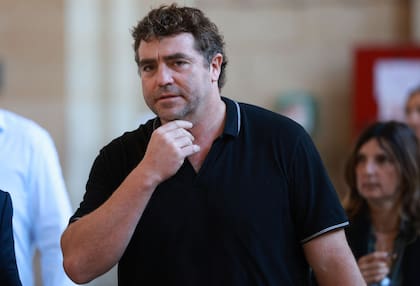 Shaun Hegarty, exjugador de rugby francés y testigo, en el Tribunal de lo Penal (Cour d'Assises)