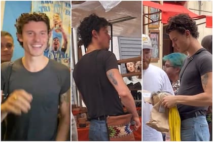 Shawn Mendes, de compras por San Telmo