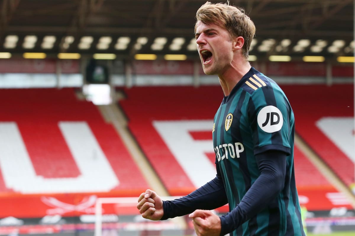 Sheffield United v Leeds United - Bramall Lane, Sheffield, Gran Bretaña - 27 de septiembre de 2020 Patrick Bamford del Leeds United.