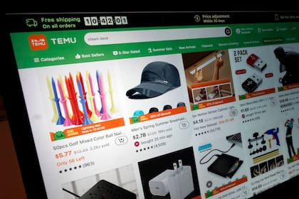 Shein y Temu lanzaron una agresiva campaña de marketing en la Argentina