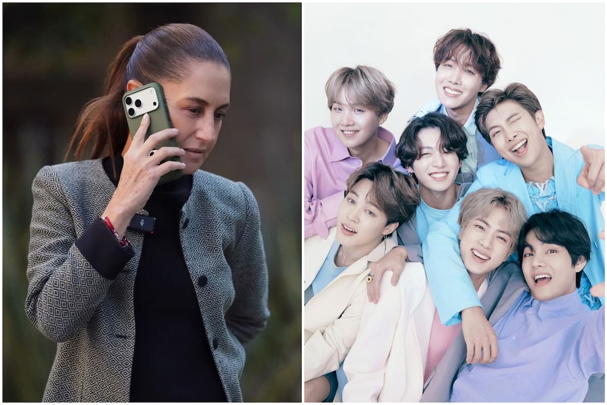 Sheinbaum tuvo que intervenir para que BTS realice más conciertos en México frente a la alta demanda de boletos