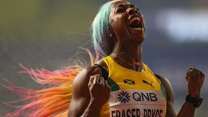 Shelly-Ann Fraser-Pryce, la reina de los 100 metros.