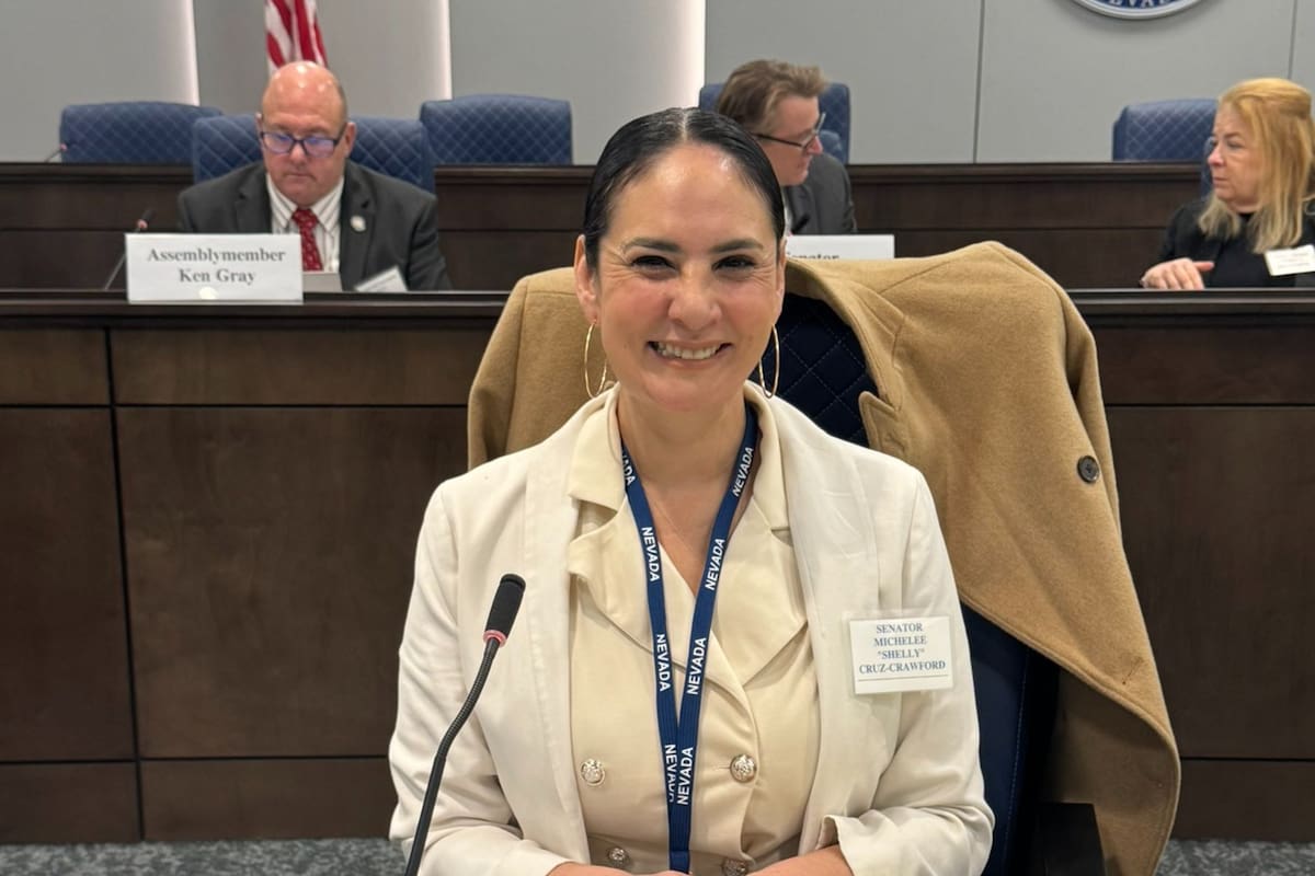 Shelly Cruz-Crawford es senadora de Nevada desde 2024