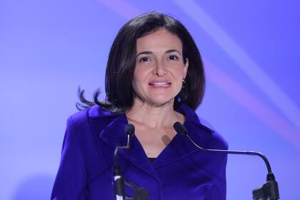 Sheryl Sandberg, directora de operaciones de Facebook, durante su presentación en Bruselas