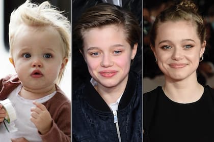 Shiloh Jolie-Pitt cumple 18: así fue cambiando la hija de Angelina Jolie y Brad Pitt a lo largo de los años