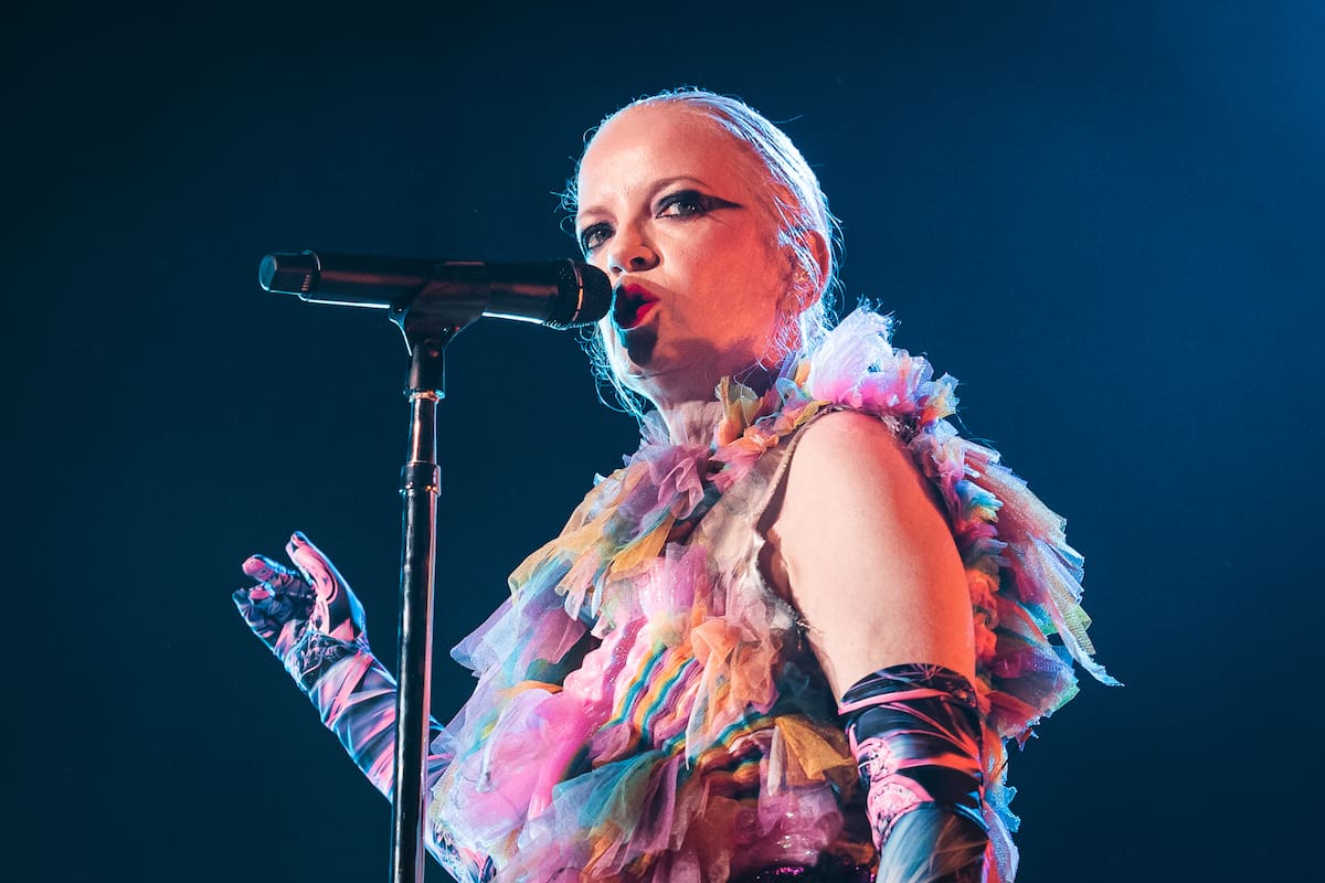 Shirley Manson, anoche en Obras