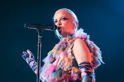 Shirley Manson, anoche en Obras