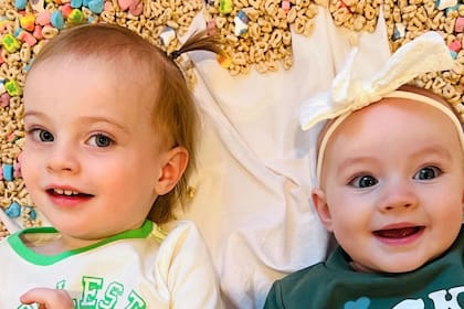 Shopie y Adrian son primas y "hermanas genéticas" (Foto Instagram @kerissadarpino)