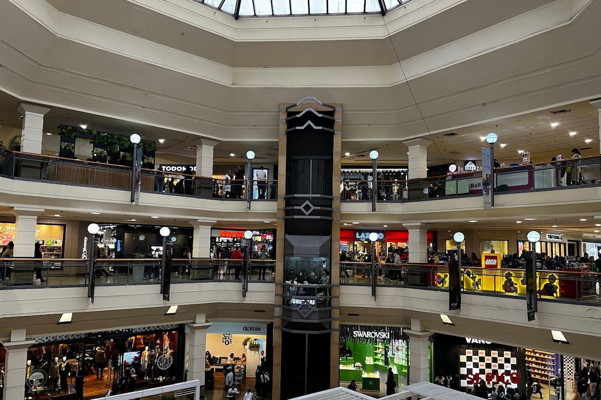 Shopping Unicenter. compras consumo inflación