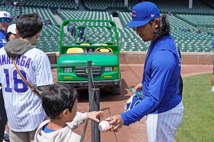 Shota Imanaga se reincorporará a los Cachorros la próxima semana ante San Luis