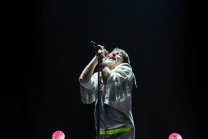 Show de Babasónicos en el Movistar Arena
