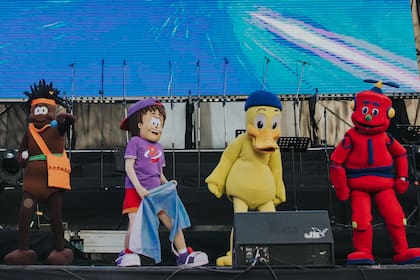 Show de Biper y sus amigos en el festival Experiencia Góspel