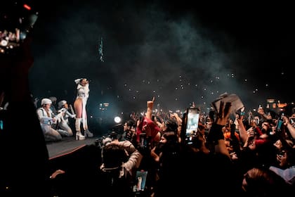 Cazzu, en el Luna Park
