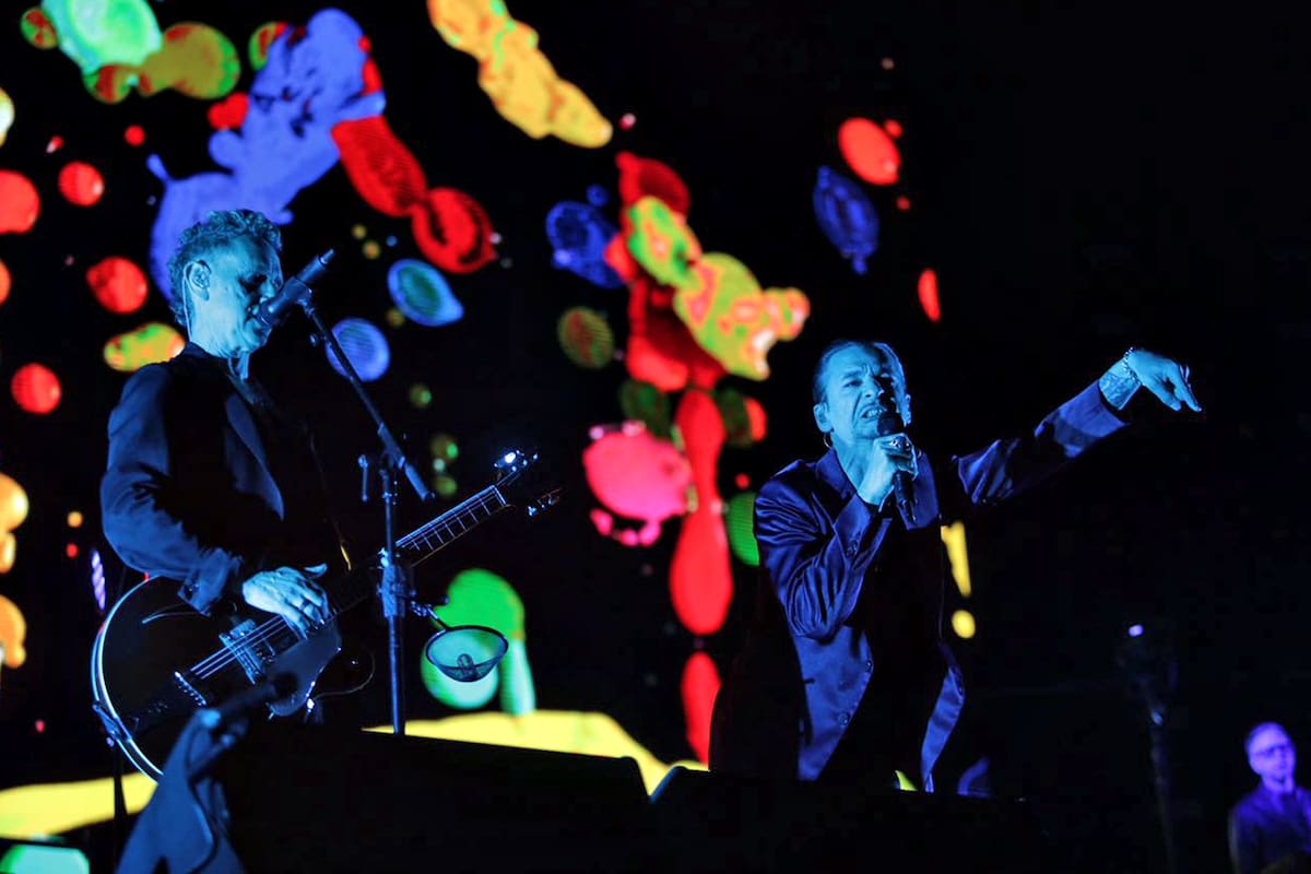 Show de la banda inglesa Depeche Mode en el Estadio Único de La Plata