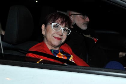 Ana Acosta se acercó a La Rural en una espléndida noche primaveral